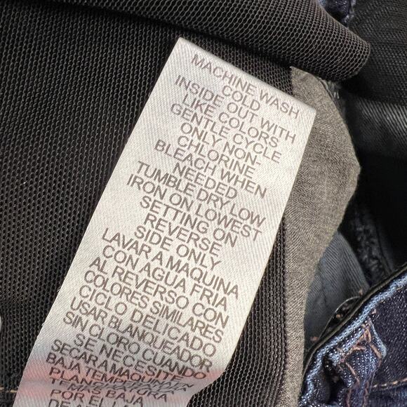 Democracy "Ab"Technology Step Fray Mid Rise Ankle Jeans Tummy Control Size 6 - Picture 7 of 11